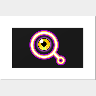 Unity Magic  Eye Symbol Posters and Art